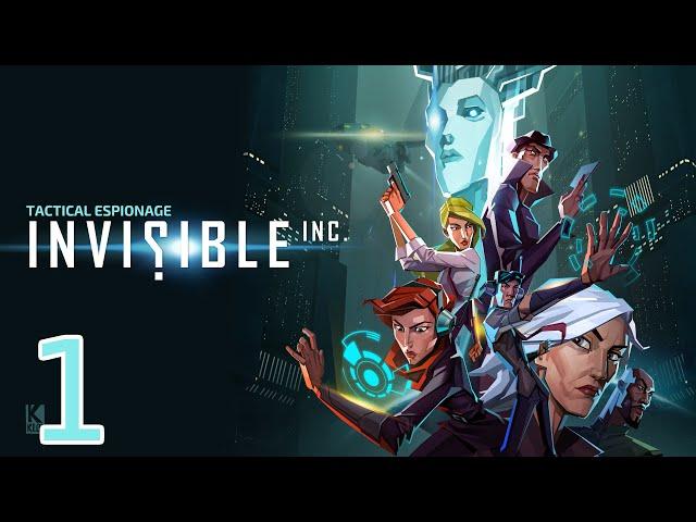 Let's Play Invisible Inc. (RELEASE) - Episode 1 - Gameplay Introduction
