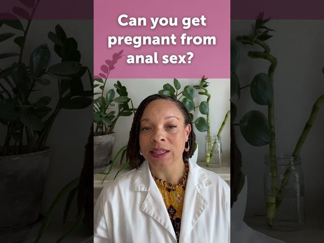 Can you get pregnant from anal sex? #AskDrRaegan #shorts