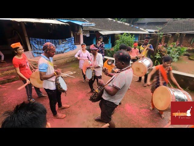 राजापूर शेढे कोकणातील गौरी गणपतीचे विसर्जन भाग १ l #Mani Art Tour