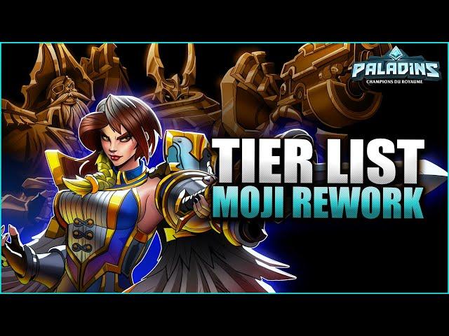 PALADINS TIER LIST ► QUOI JOUER POUR SOLO CARRY EN RANKED (PATCH MOJI REWORK)