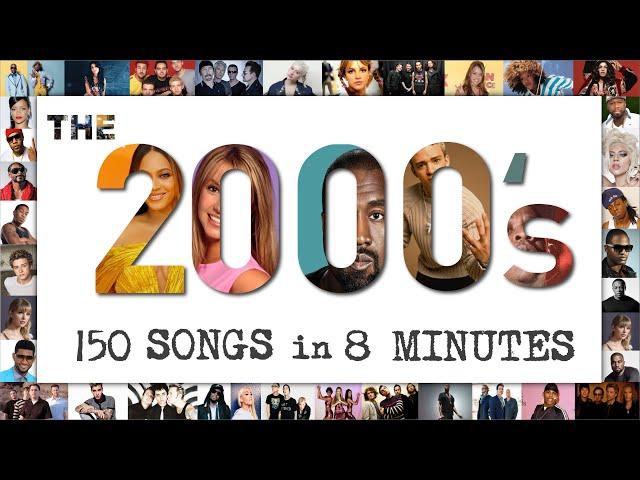 The Millennium Mix - A 2000's Mashup | 150 Songs in 8 Minutes (Various Artists of the 2000's)