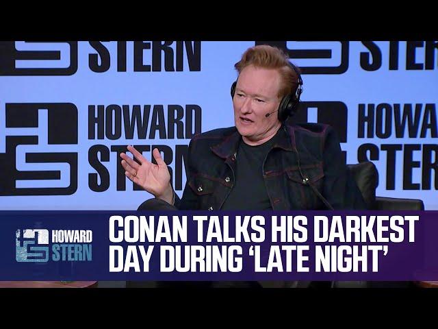 Conan O’Brien Recalls His Darkest Day While Hosting "Late Night"