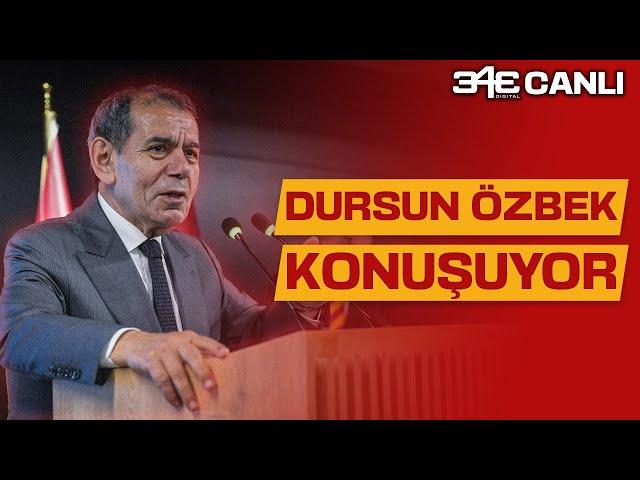 Galatasaray Başkanı Dursun Özbek canlı yayında konuşuyor! | 343Digital