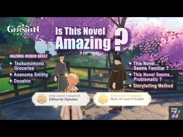 [ Inazuma ] Is This Novel Amazing ? | Storytelling Method | Achievements | Genshin Impact