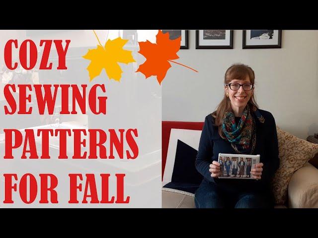  COZY SEWING PATTERNS FOR FALL  | BUDGETSEW #FRIDAYSEWS