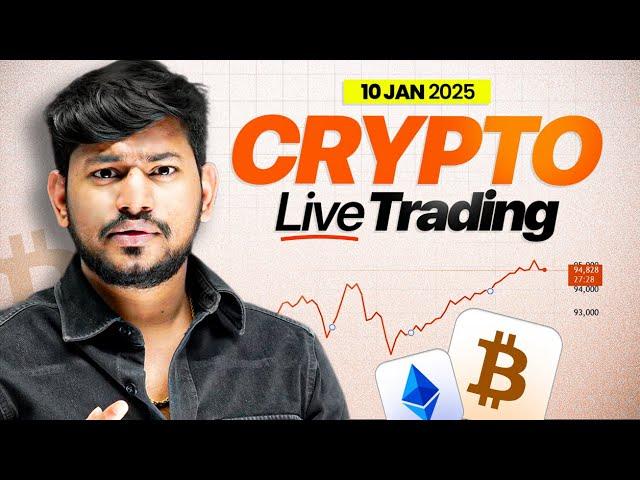 Live Trading  || Crypto , Altcoins , Gold and USOil  | 10 JAN #xauusd #bitcoin #livetrading