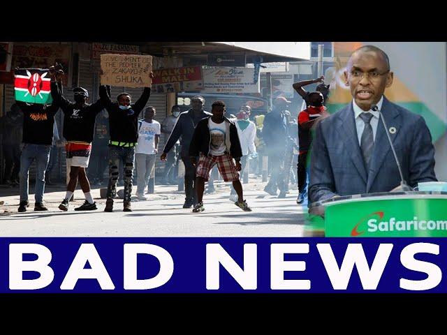 BREAKING: Safaricom Delivers Bad Night news to all Kenyans.