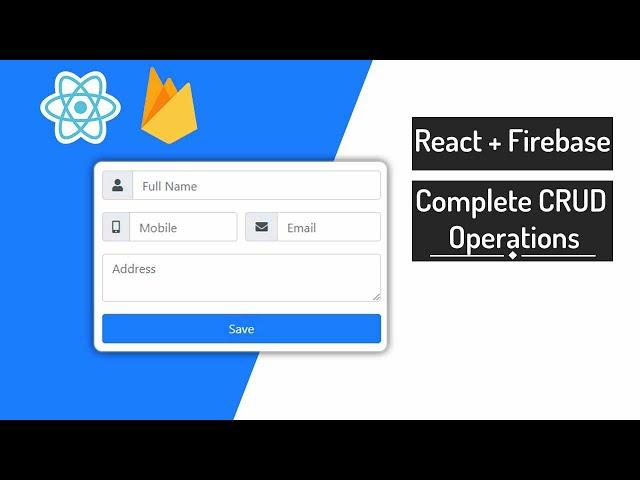 React with Firebase CRUD Operations