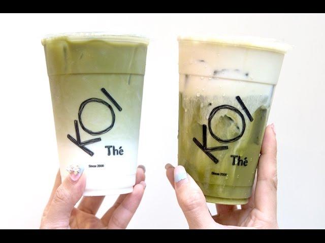 KOI Thé Singapore – Popular Matcha Latte and Matcha Macchiato Pre-Launched At Toa Payoh