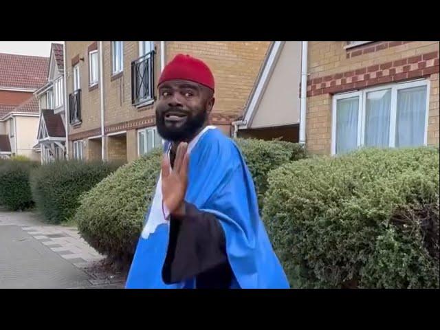 In the streets of London  | Chief Imo Comedy | An angry man