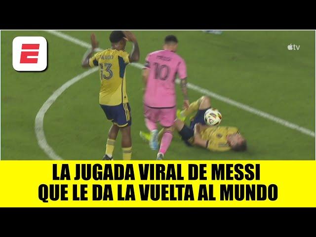 La jugada de MESSI de la que TODOS están hablando. ¿Le faltó el respeto al rival? | MLS