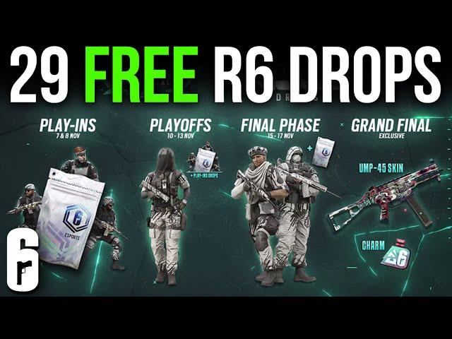 29 NEW FREE Drops in Rainbow Six Siege