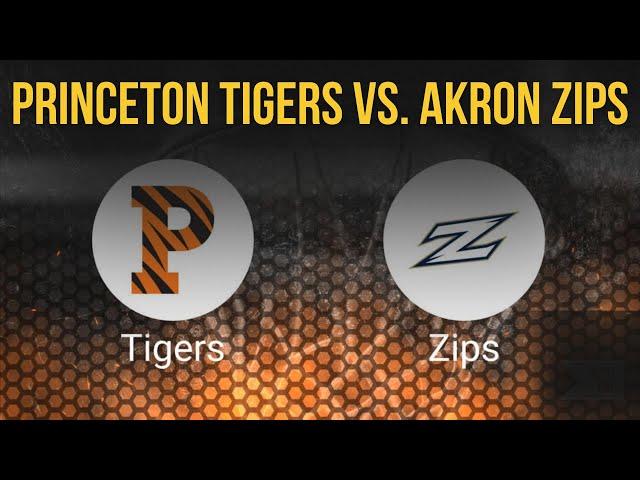 Princeton Tigers vs. Akron Zips: Halftime Report & How to Watch