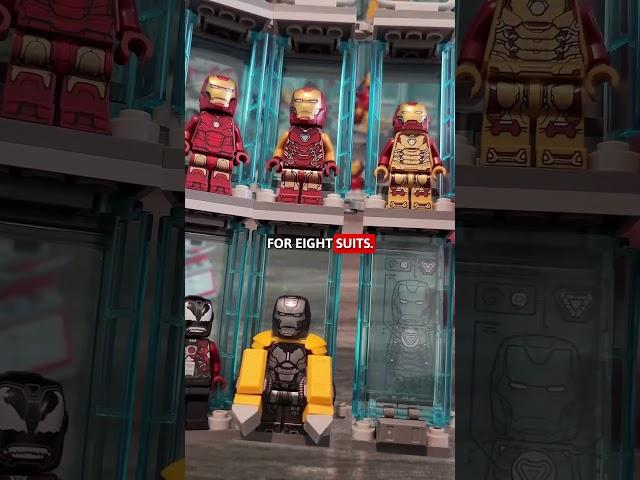 hall of armor comes with lots of good minifigs #lego #legomarvel