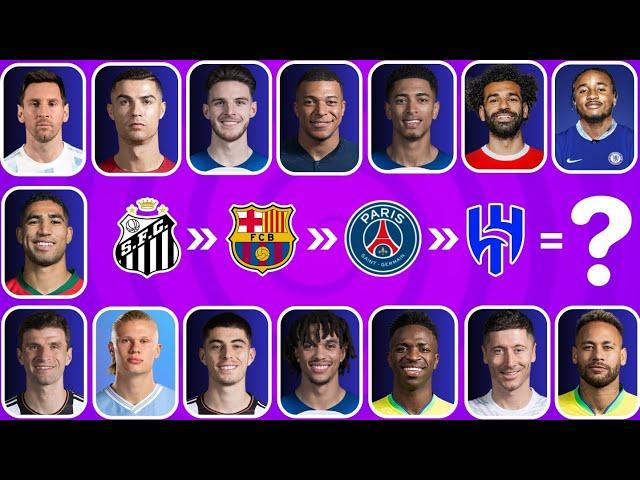 Can You Guess The Player By Their Song, and Club Transfer | Ronaldo,Messi, Neymar