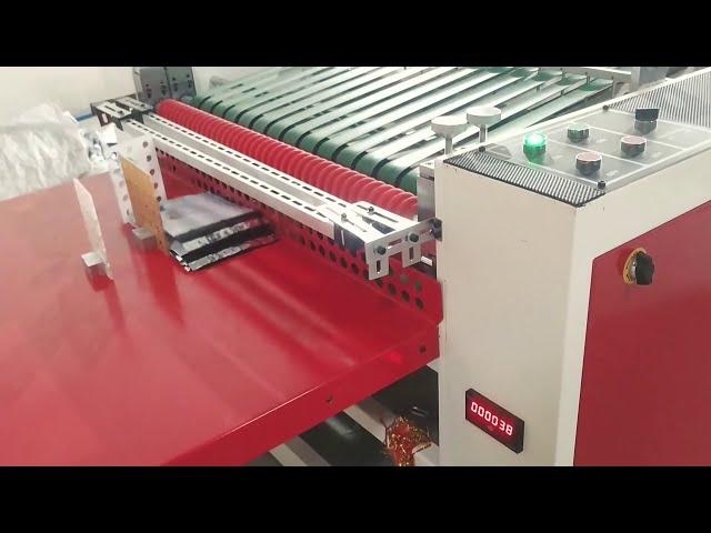 Courier/ Security/ DHL FedEx Bag Making Machine – 150 Strokes/Min | Vishva Exim