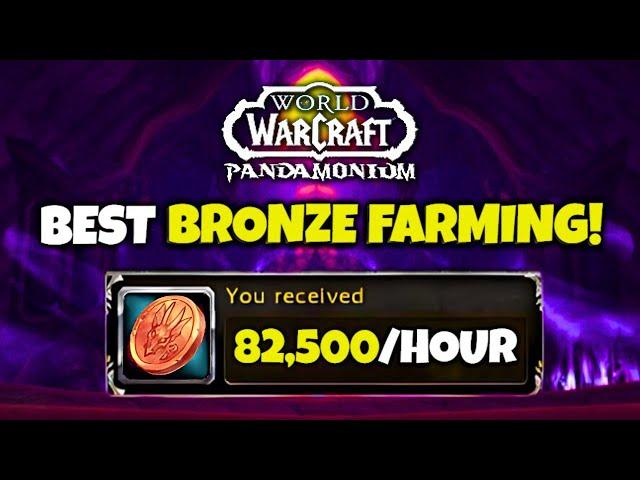 Best Way To Farm Bronze In MoP Remix - Up To 82,000/Hr! WoW Remix | Bronze Farming Guide