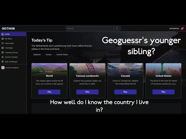 Geoguessr's younger sibling? | Geohub Part 1