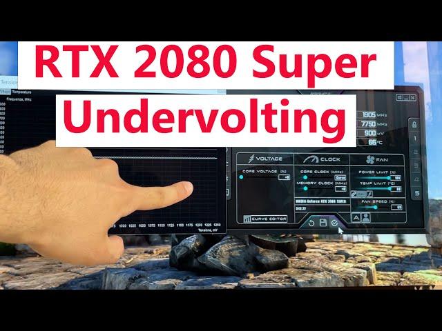 Undervolt your RTX 2080 Super for more FPS! - Tutorial