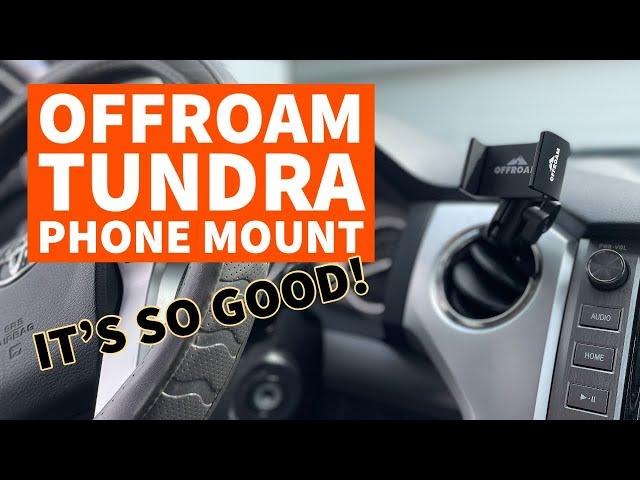 OFFROAM Vent Phone Mount for 2.5 Gen Tundra (Installation & Review)