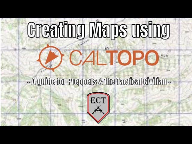 Creating Custom Maps with CalTopo