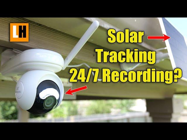 Wireless Battery/Solar Security Camera w/ Continuous Recording - Reolink Altas PT Ultra Review