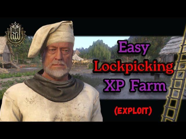 Early Game Money and Lockpicking Leveling in Kingdom Come Deliverance (2024 exploit)