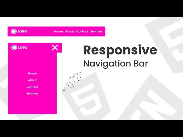 Best Way to Create a Responsive Navigation Bar in HTML and CSS