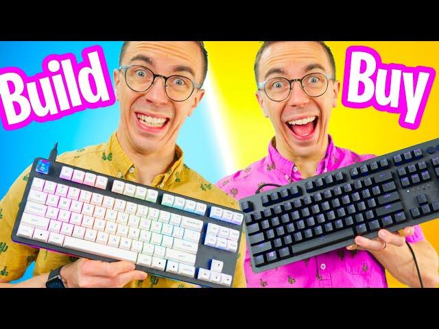 BUILD vs BUY Custom Mechanical Keyboard!