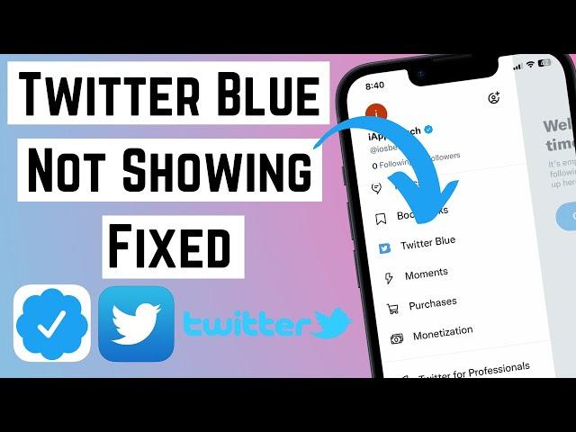 FIX Twitter Blue Not Showing | How To Get Twitter Blue in Any Country