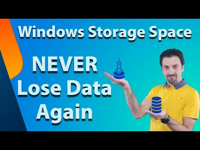 How To NEVER LOSE DATA Again, Use Windows Storage Space