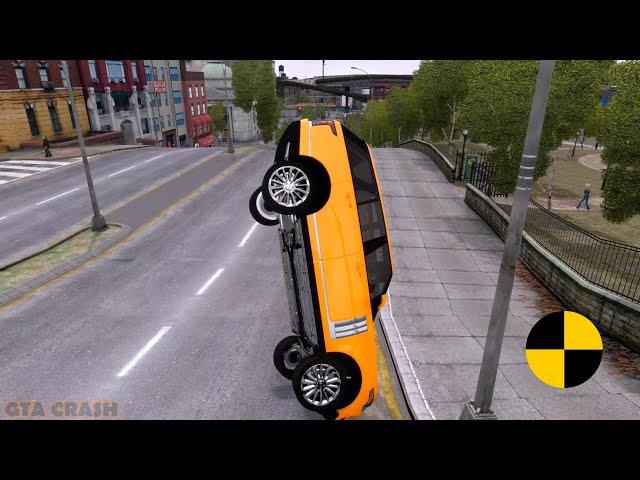 GTA 4 CRASH TESTING REAL CAR 77