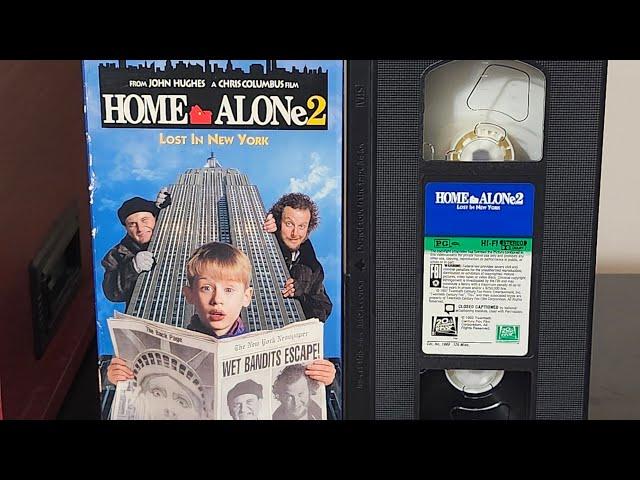 Opening to Home Alone 2 Lost in New York 1997 VHS