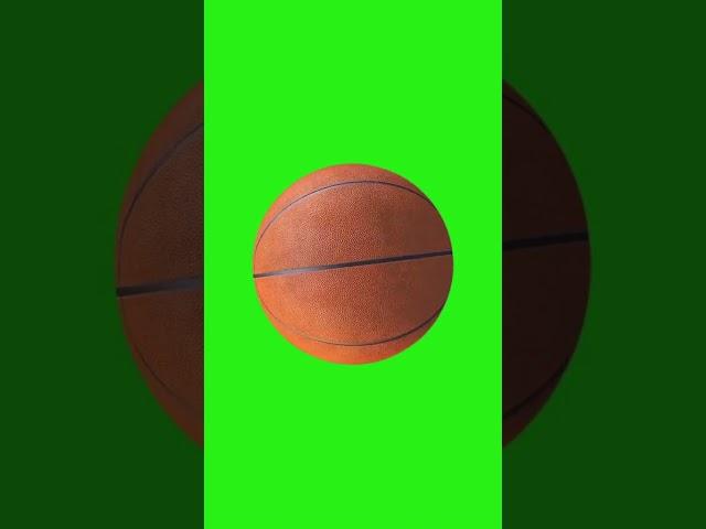 basketball Green screen in vertical