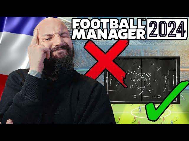 FM24 Glory hunter. LYON. Figuring out our TACTIC