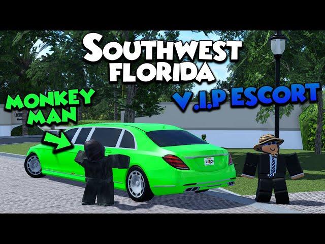 ESCORTING  A V.I.P! || ROBLOX - Southwest Florida Roleplay