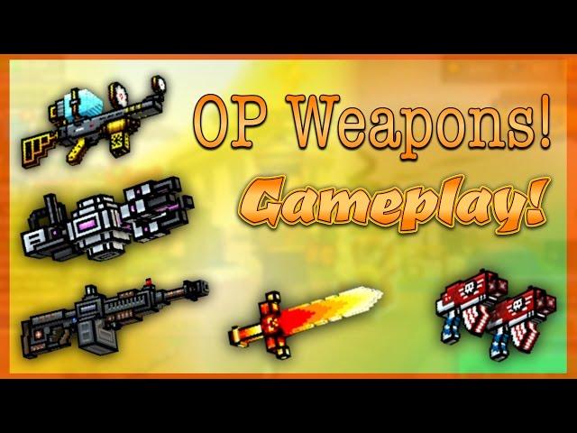 Pixel Gun 3D - OP Weapon Gameplay! (2015)