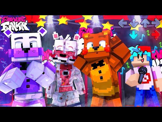 FRIDAY NIGHT FUNKIN' AT THE PIZZERIA! (FNAF High) | Minecraft Five Nights at Freddy's Roleplay