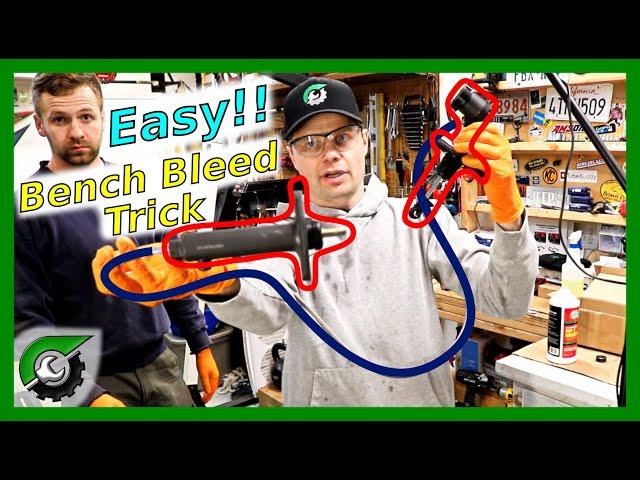 BEST Clutch Bleeding Trick Ever!! Clutch Bench Bleeding