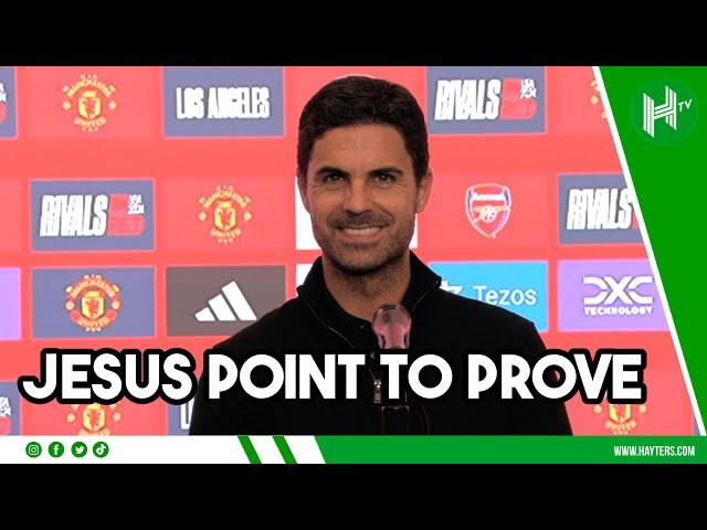 Gabriel Jesus has his SPARK again! | Mikel Arteta | Arsenal 2-1 Man United