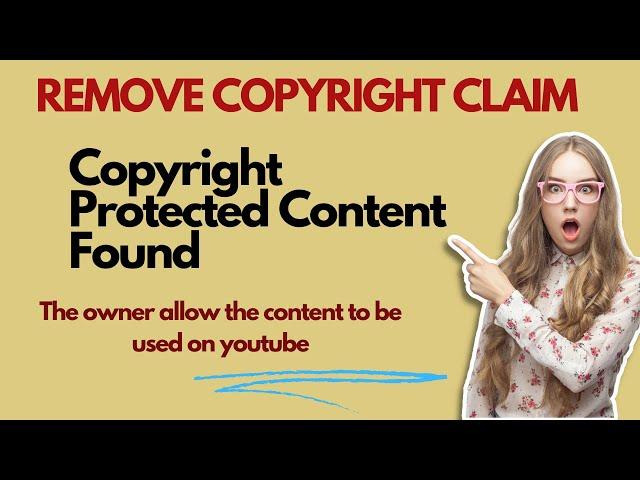 Copyright Protected Content Found Go To Check? | Copyright Problem in Youtube | Remove Copyright