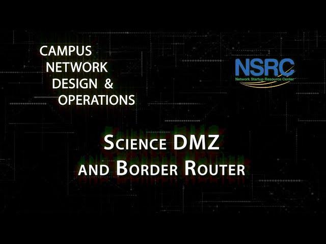 Science DMZ and Border Router