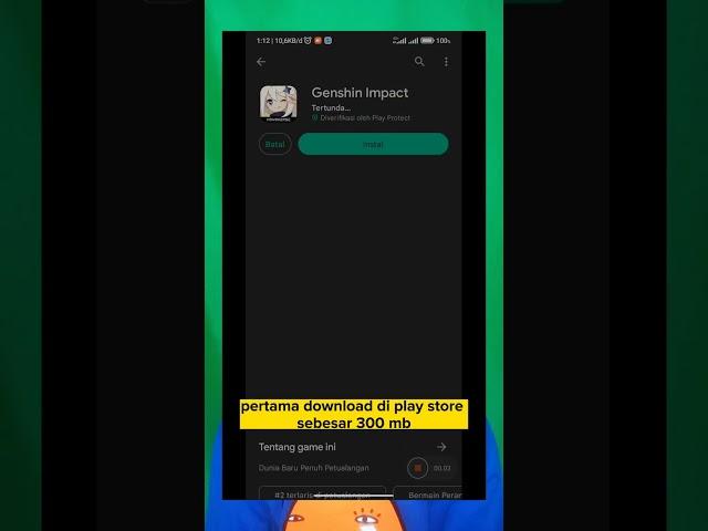 30 GB UNTUK MENDOWNLOAD GENSHIN IMPACT 2023