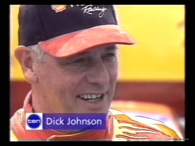 Dick Johnson takes to the New Look EL Falcon 1996