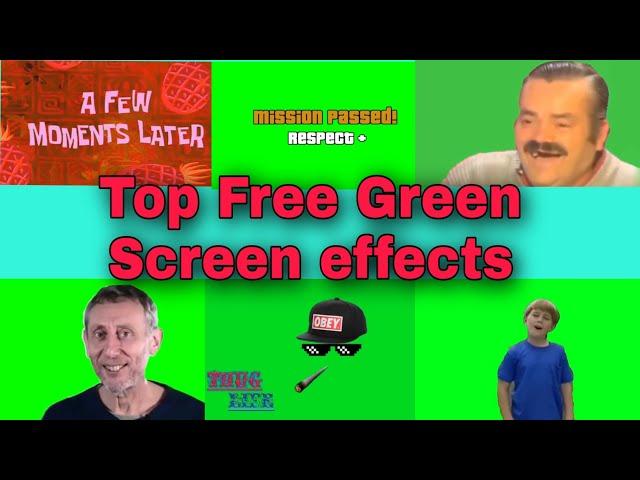 TOP COPYRIGHT FREE GREEN SCREEN TEMPLATES CLIPS IN 2020 FOR VIDEOS | FUNNY GREEN SCREEN VIDEO CLIPS