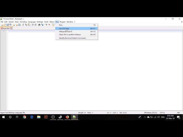 how to add browser to notepad++