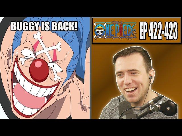 LUFFY SNEAKS INTO IMPEL DOWN - OP Episode 422 and 423 - Rich Reaction