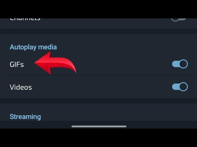 Telegram mein GIFs on off kaise kare, How to turn on off GIFs in telegram