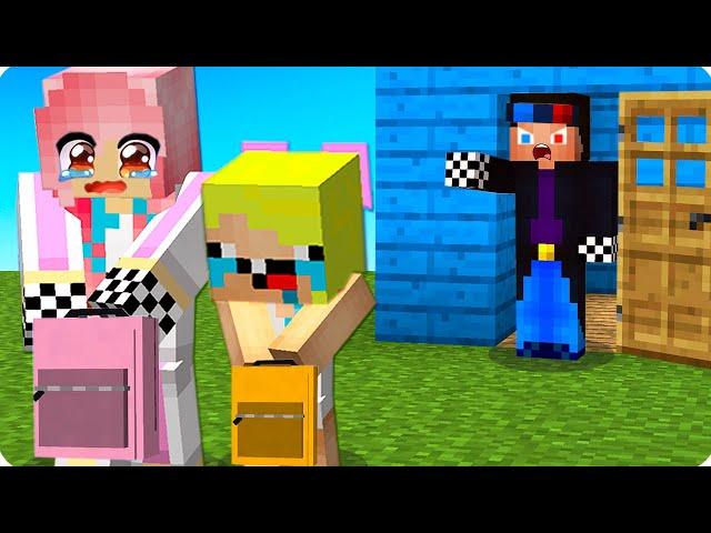 Я ВЫГНАЛ ДРУЗЕЙ ИЗ ДОМА В МАЙНКРАФТ! ШЕДИ ЛЕСКА И НУБИК MINECRAFT