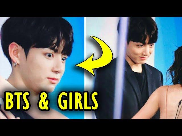 BTS With Girls - Try Not To Laugh (방탄소년단 / 防弾少年团) #2